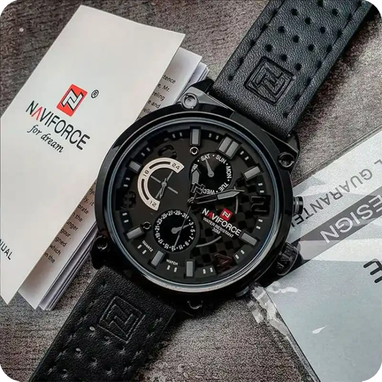 ساعت مچی مردانه نیوی فورس NAVIFORCE nf9068l bgyb
