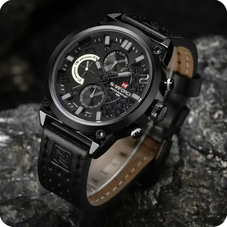 ساعت مچی مردانه نیوی فورس NAVIFORCE nf9068l bgyb