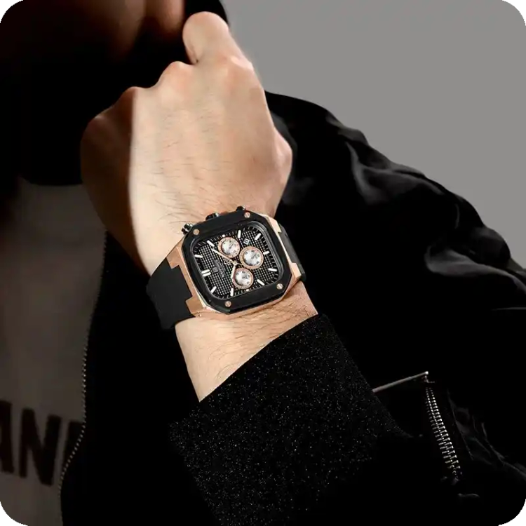 ساعت مردانه نیوی فورس Naviforce NF8037 مشکی - رزگلد