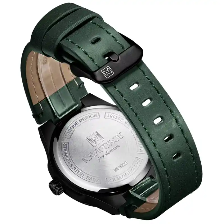 ساعت مردانه نیوی فورس مدل Naviforce NF9233 یشمی