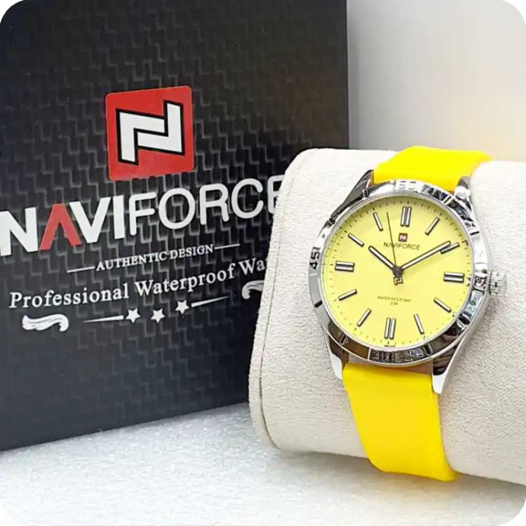 ساعت مچی نیوی فورس مدل Naviforce NF5041 زرد