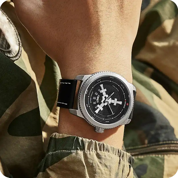 ساعت مچی نیوی فورس مدل Naviforce NF9156 مشکی