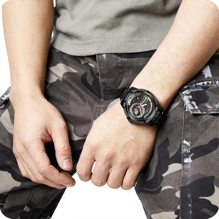 ساعت مچی نیوی فورس مدل Naviforce NF9206 مشکی