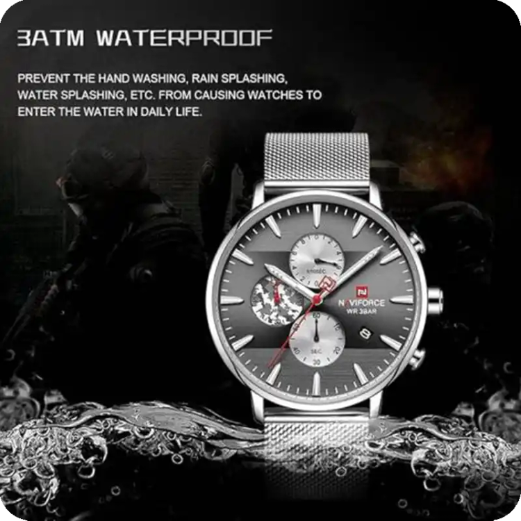 ساعت مچی نیوی فورس مدل Naviforce NF9169