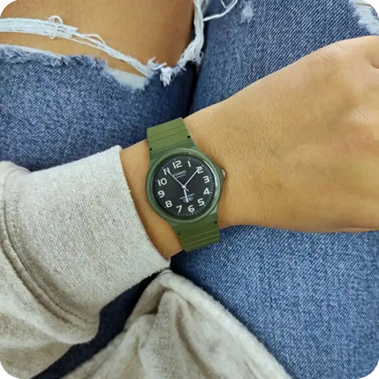 ساعت مچی کاسیو مدل CASIO MQ-24UC-3BDF