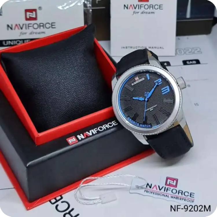 ساعت نیوی فورس مدل Naviforce NF9202 مشکی