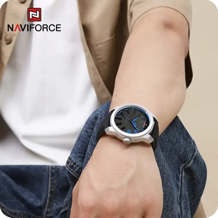 ساعت نیوی فورس مدل Naviforce NF9202 مشکی