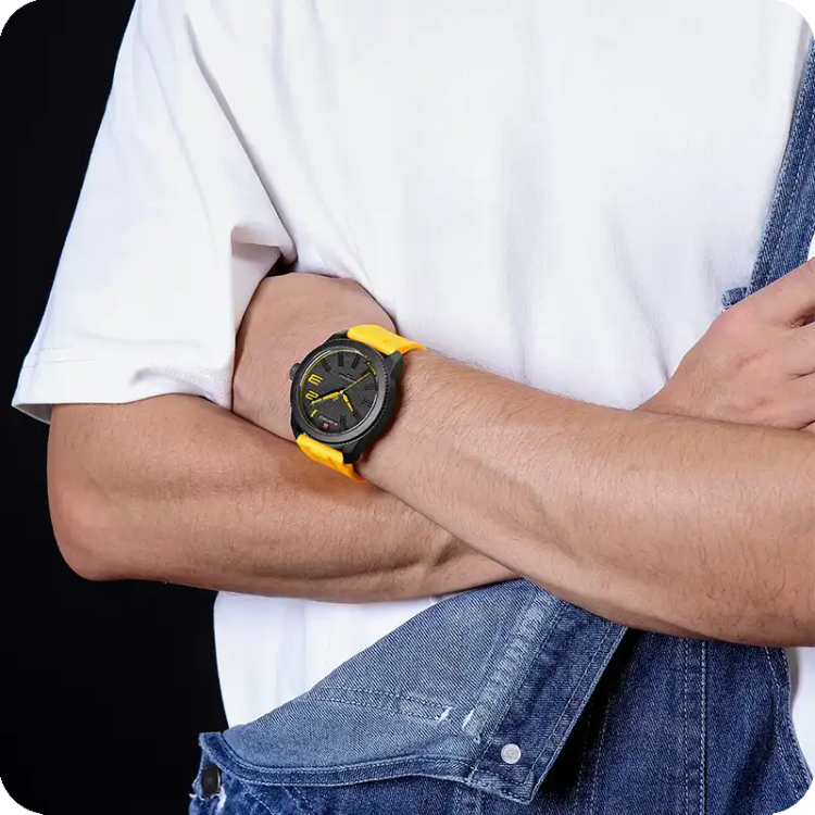 ساعت نیوی فورس مدل Naviforce NF9202 زرد