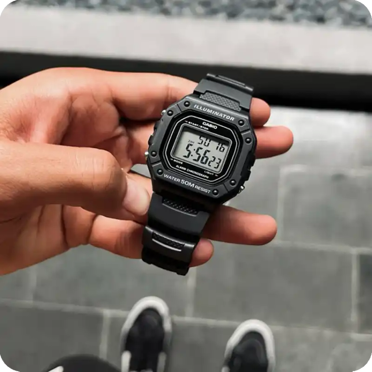 ساعت کاسیو مدل CASIO W-218H-1A