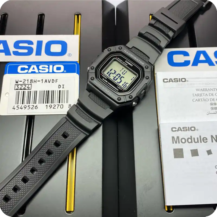 ساعت کاسیو مدل CASIO W-218H-1A