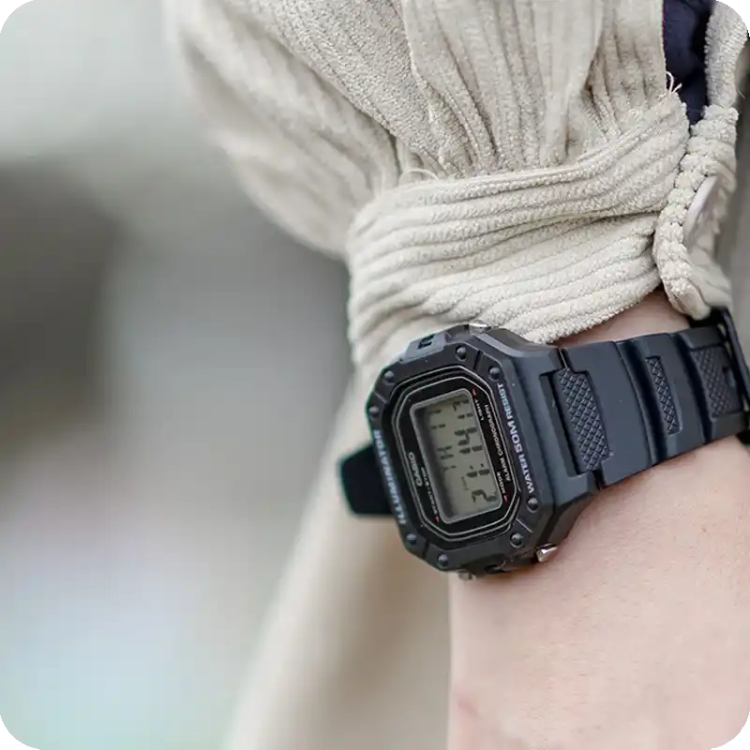 ساعت کاسیو مدل CASIO W-218H-1A