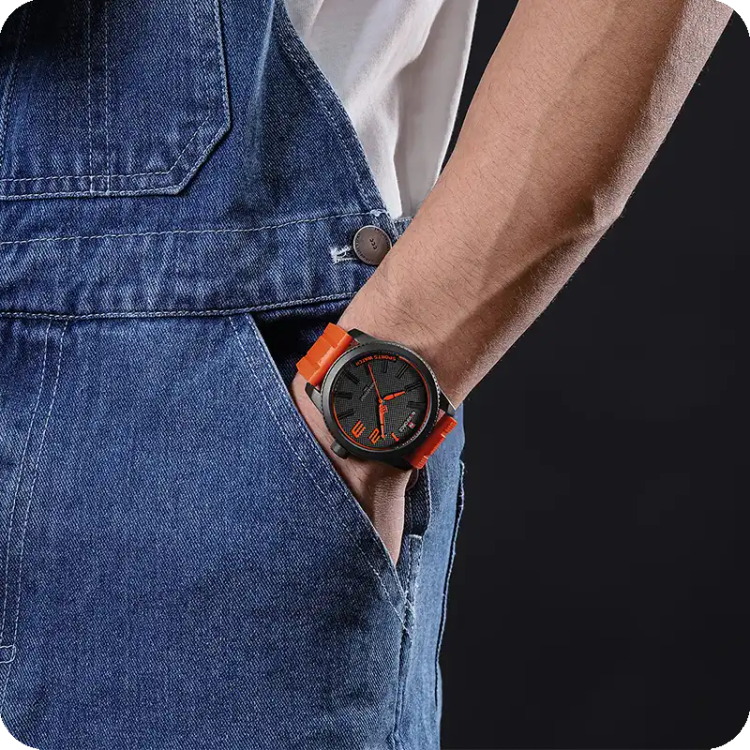 ساعت نیوی فورس مدل Naviforce NF9202 نارنجی