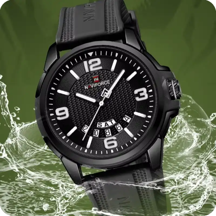 ساعت نیوی فورس مدل Naviforce NF9215t مشکی