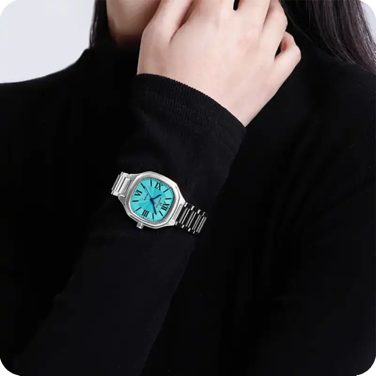 ساعت زنانه نیوی فورس مدل Naviforce NF5042 فیروزه ای