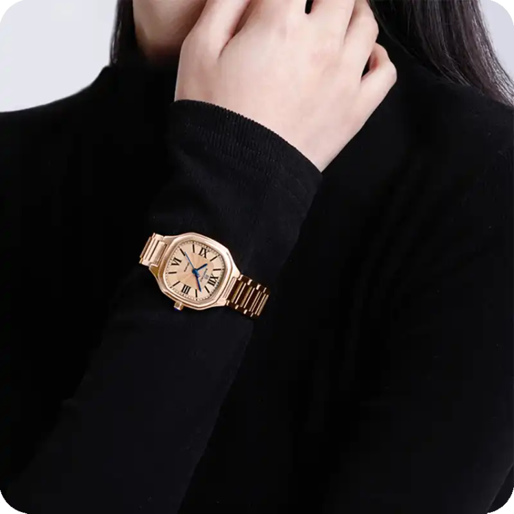 ساعت زنانه نیوی فورس مدل Naviforce NF5042 رزگلد