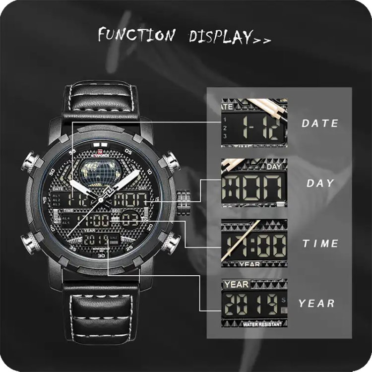 ساعت نیوی فورس مدل Naviforce NF9160