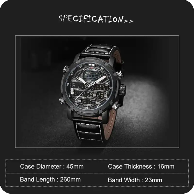 ساعت نیوی فورس مدل Naviforce NF9160