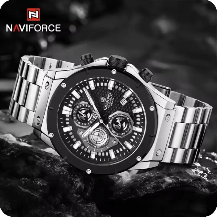 ساعت مچی نیوی فورس مدل 8027Silver