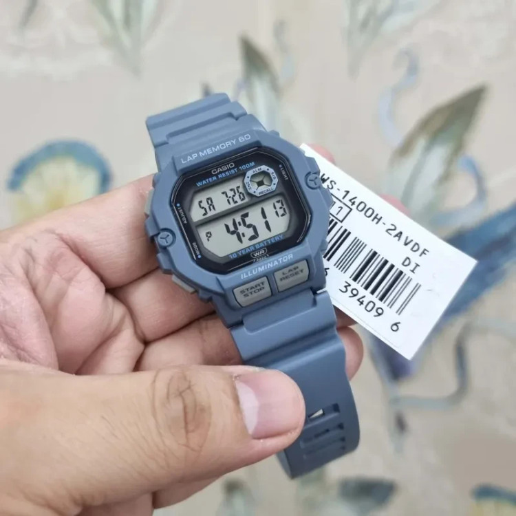ساعت مچی اسپرت مردانه کاسیو سری WS-1400H با تنوع رنگ بالا