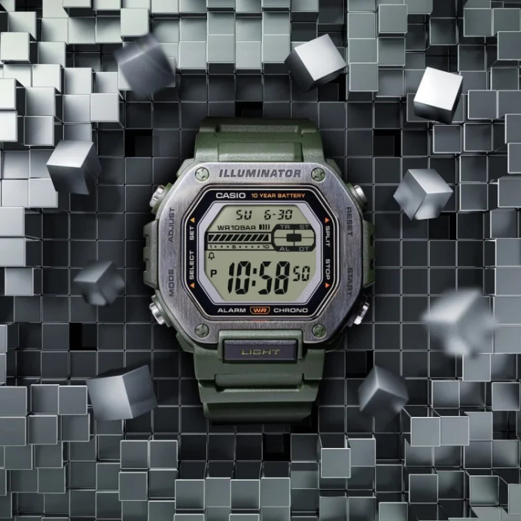 ساعت مچی مردانه کاسیو سری CASIO MWD-110H