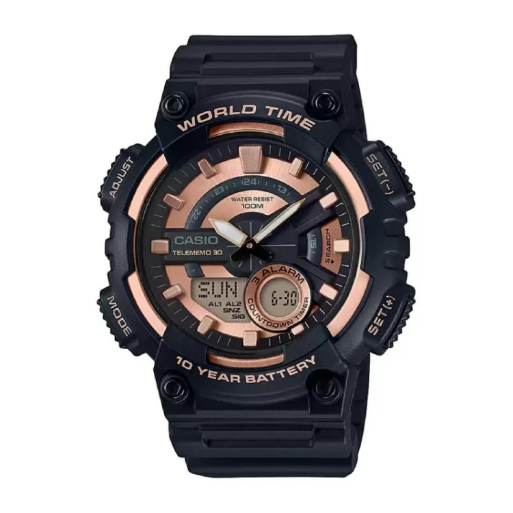 ساعت مچی مردانه کاسیو سری CASIO AEQ-110BW
