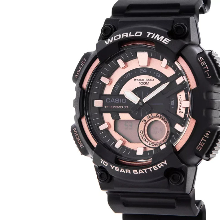 ساعت مچی مردانه کاسیو سری CASIO AEQ-110BW