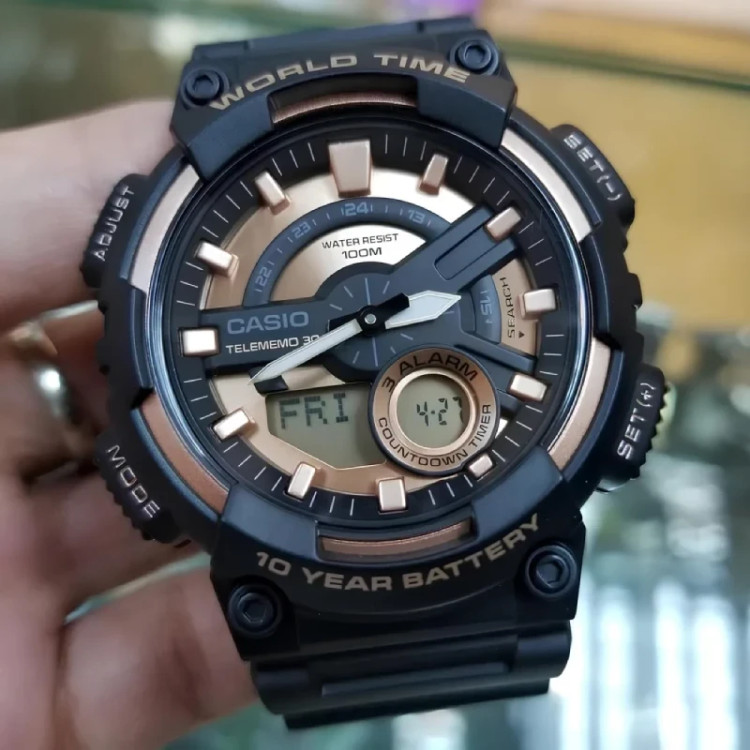 ساعت مچی مردانه کاسیو سری CASIO AEQ-110BW