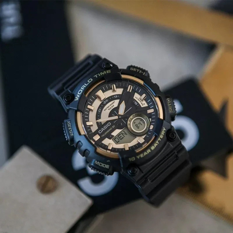 ساعت مچی مردانه کاسیو سری CASIO AEQ-110BW