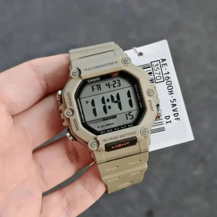 ساعت مچی مردانه کاسیو سری CASIO AE-1600H