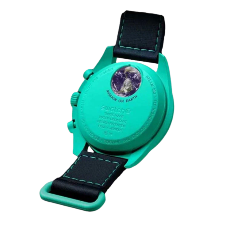 ساعت مچی امگا سواچ شفق قطبی مدل POLAR LIGHTS SO33L103(هایکپی درجه یک)