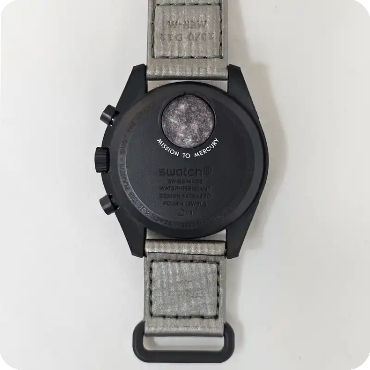 ساعت مچی امگا سواچ ماه OMEGA SWATCH Gray