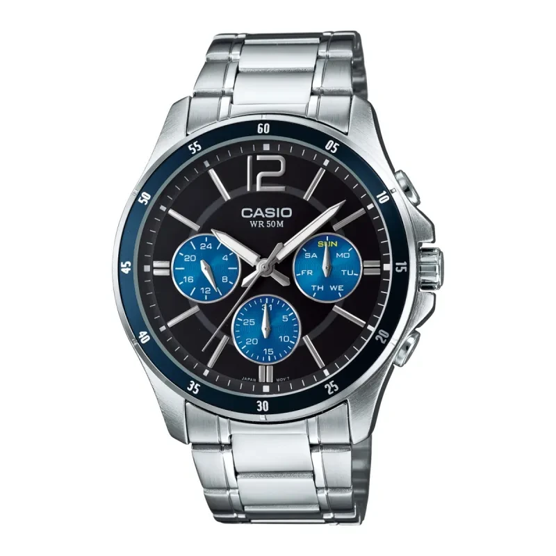 ساعت مچی عقربه‌ ای کوارتز مردانه کاسیو مدل Casio MTP 1374D 2AVDF
