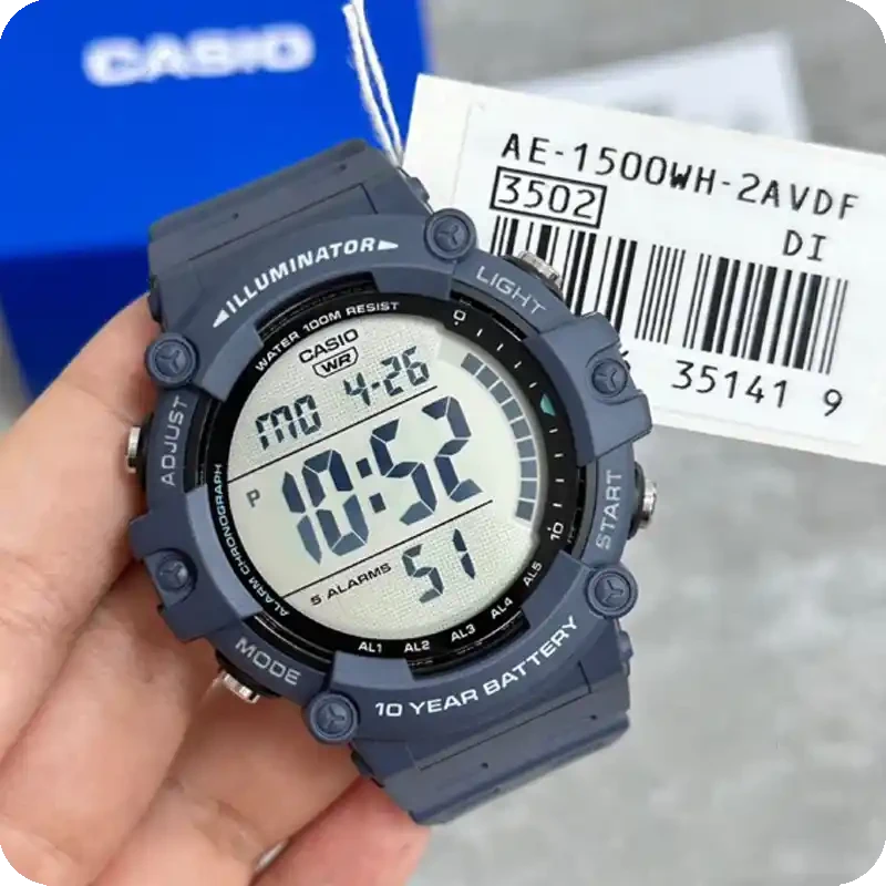 ساعت مچی کاسیو سری AE-1500WHX
