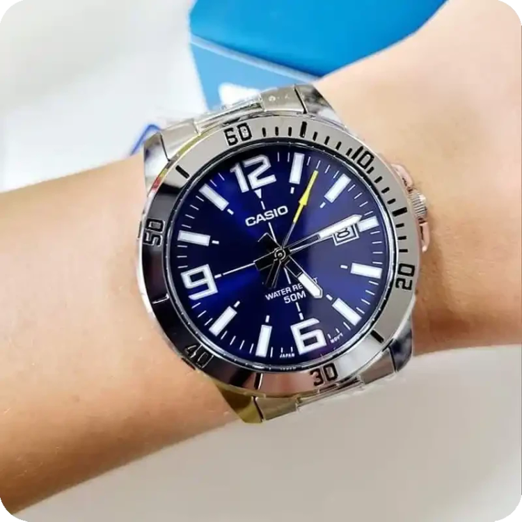 ساعت مچی مردانه کاسیو سری MTP-VD01D