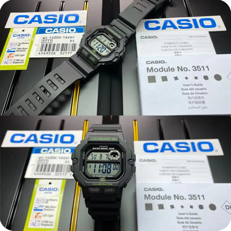 ساعت کاسیو سری CASIO WS-1400H