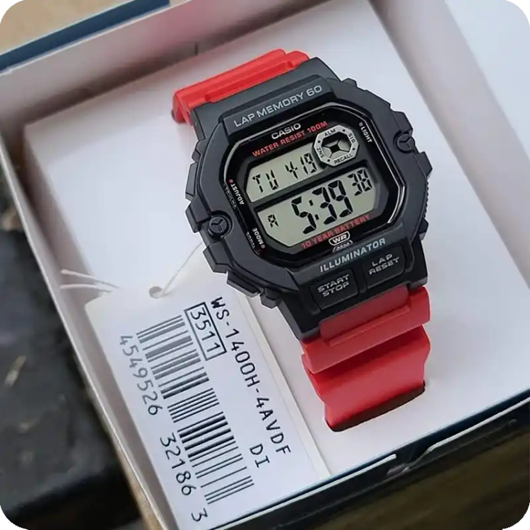 ساعت کاسیو سری CASIO WS-1400H
