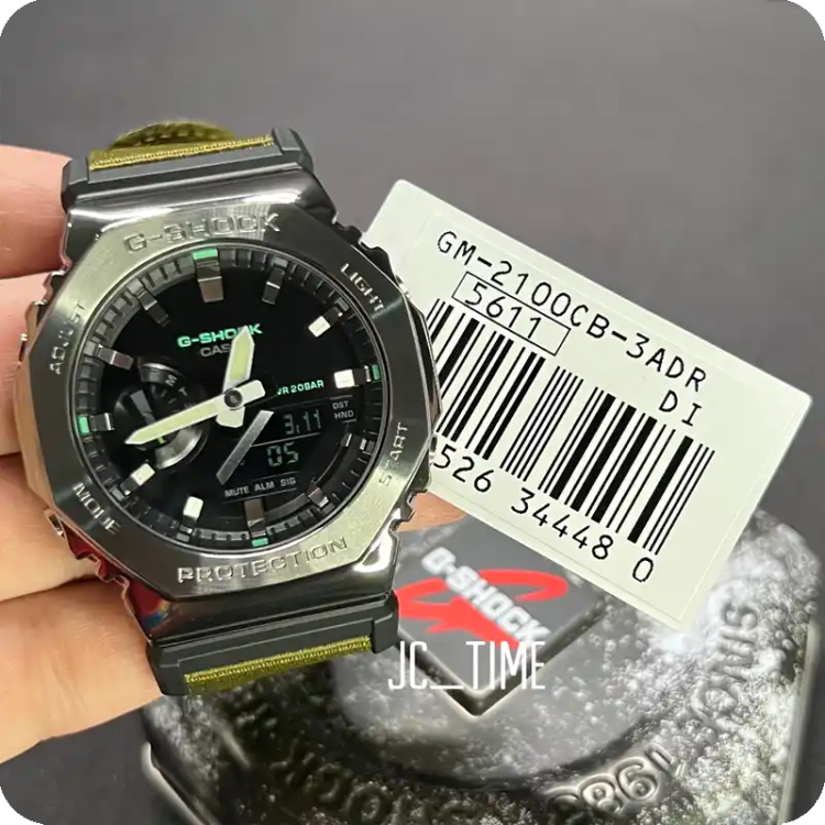 ساعت مچی جی شاک مدل GM-2100CB-3ADR اصل