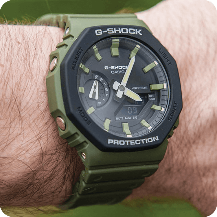 ساعت کاسیو جی شاک مدل GA-2110SU-3A