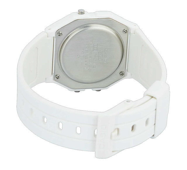 ساعت مچی مردانه ، زنانه کاسیو اصل سفید F-91WB-7ADF