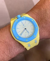 ساعت رویال پاپ اودمار پیگه سری AP swatch با 2 رنگ متفاوت