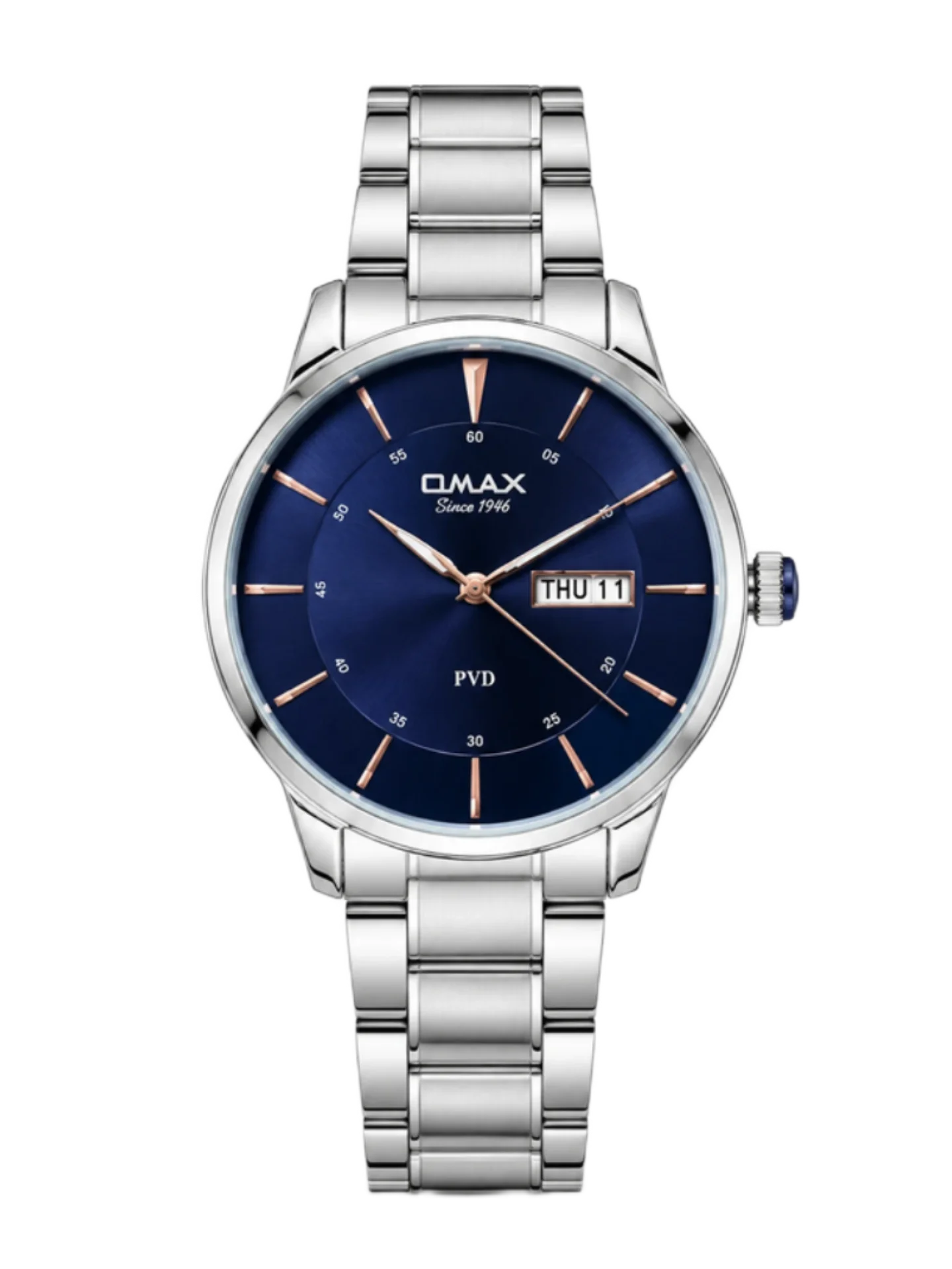 ساعت مچی اصل مردانه اومکس تقویم دار OMAX Since 1946 با 3 رنگبندی متفاوت