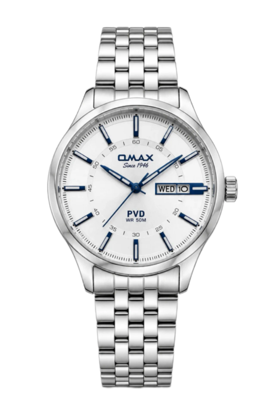 ساعت مچی اصل مردانه اومکس تقویم دار OMAX Since 1946 با 3 رنگبندی متفاوت