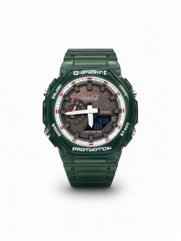 ساعت مچی مدل کوکا کولا Casio G-Shock سری GA-2100
