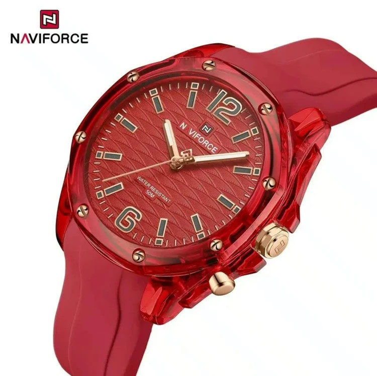 ساعت مچی اورجینال نیوی فورس سری Nf6103 با 8 رنگبندی خاص