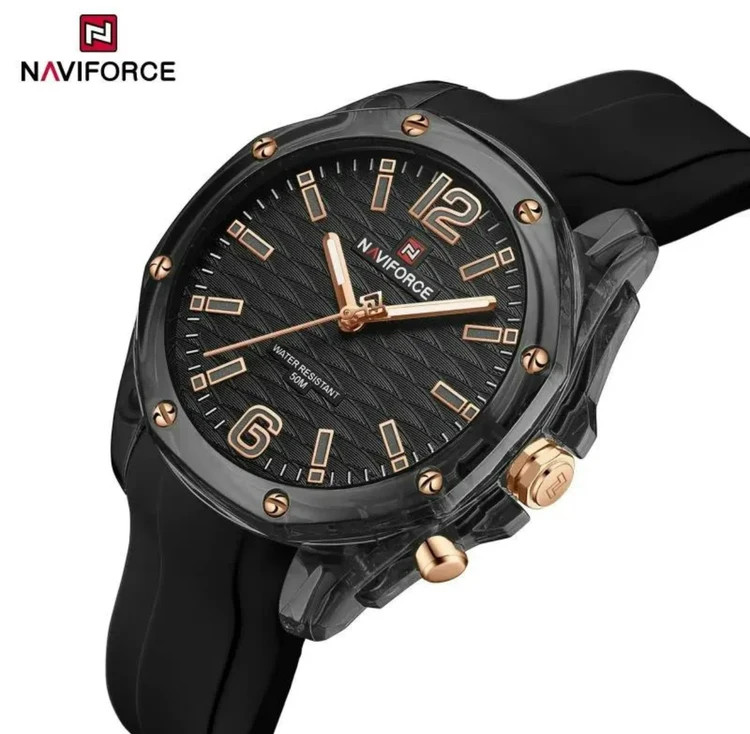 ساعت مچی اورجینال نیوی فورس سری Nf6103 با 8 رنگبندی خاص