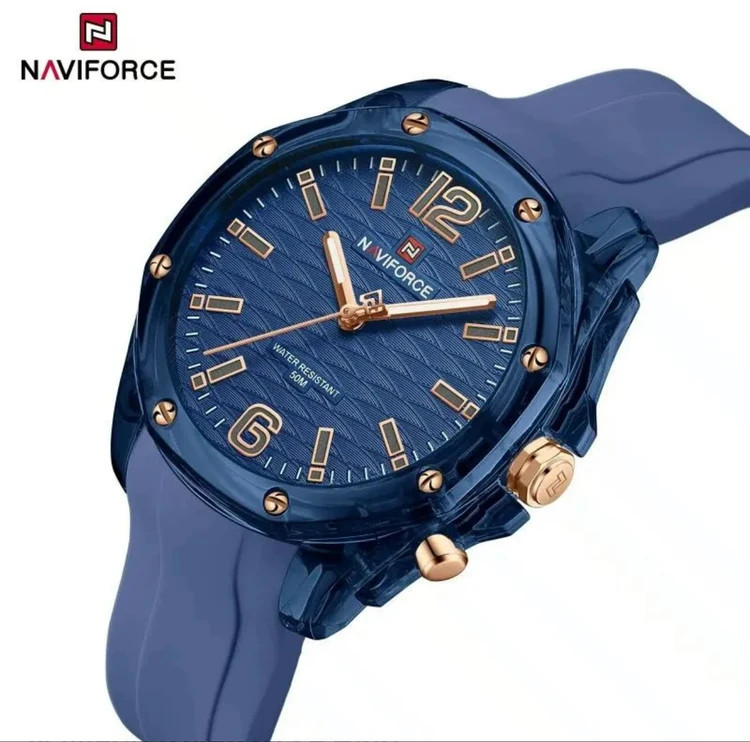 ساعت مچی اورجینال نیوی فورس سری Nf6103 با 8 رنگبندی خاص