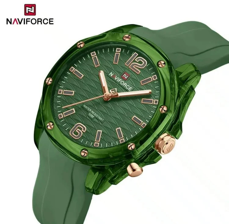 ساعت مچی اورجینال نیوی فورس سری Nf6103 با 8 رنگبندی خاص