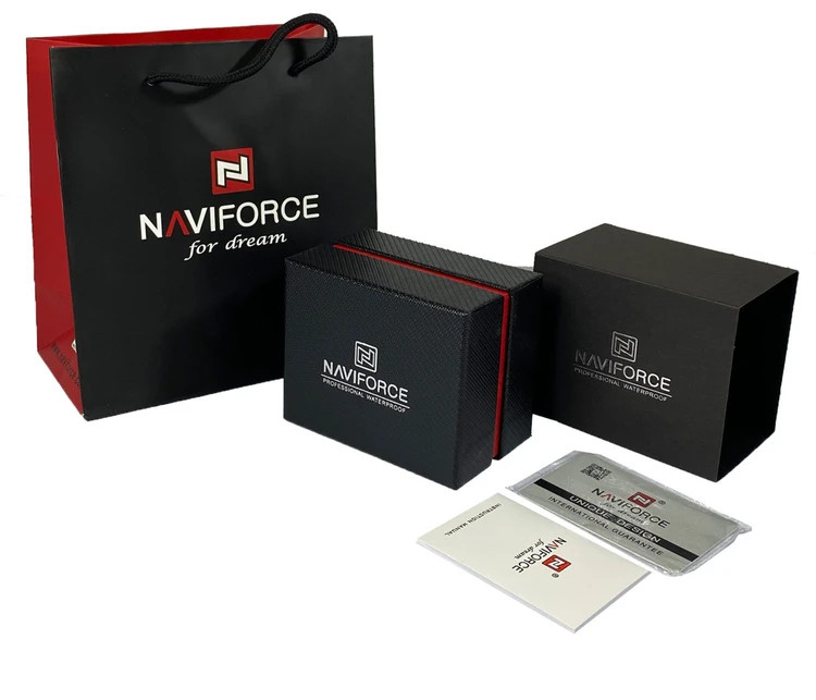 ساعت مچی اورجینال نیوی فورس سری Nf6103 با 8 رنگبندی خاص