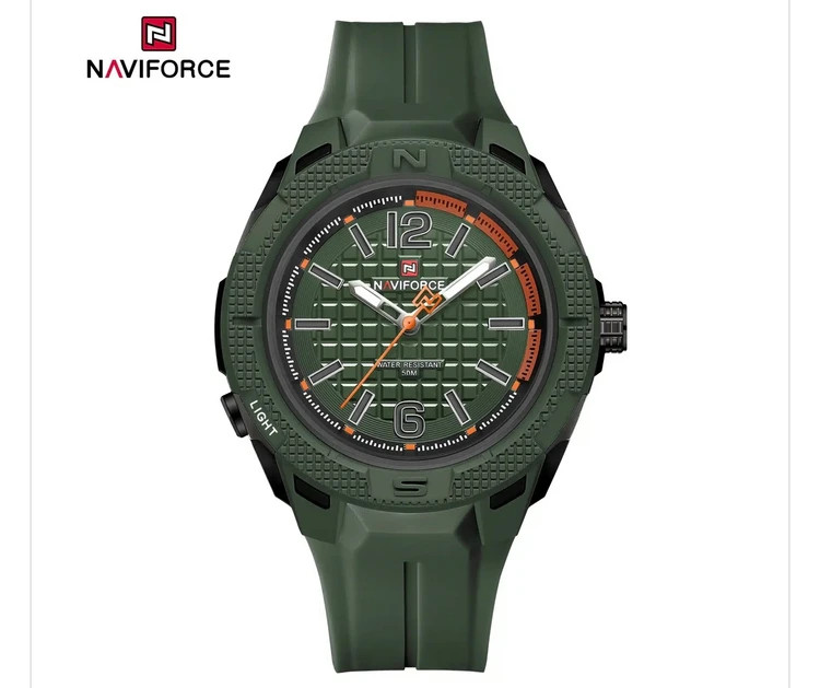 ساعت مردانه نیوی فورس چراغدار اورجینال سری Nf7126 با 6 رنگبندی خاص