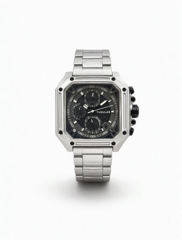 ساعت مچی اصل TUBULAR Industrial Chronograph با 2 رنگبندی